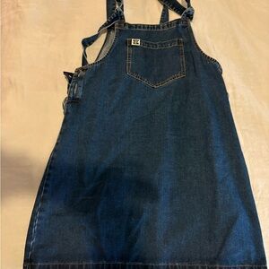 Lucy & Yak denim mini dress